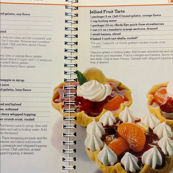 Joys of Jell-O Brand Gelatin Cookbook 1981 General Foods 1st Edition Spiral - Picture 3 of 8